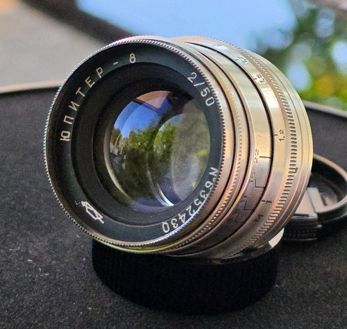 Jupiter 50mm soviet - jupiter-8, f2